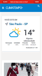 Mobile Screenshot of climatempo.com.br